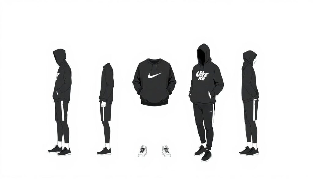 Самые стильные спортсмены мира: как они задают моду вне поля Самые стильные спортсмены мира: мода вне поля - иллюстрация