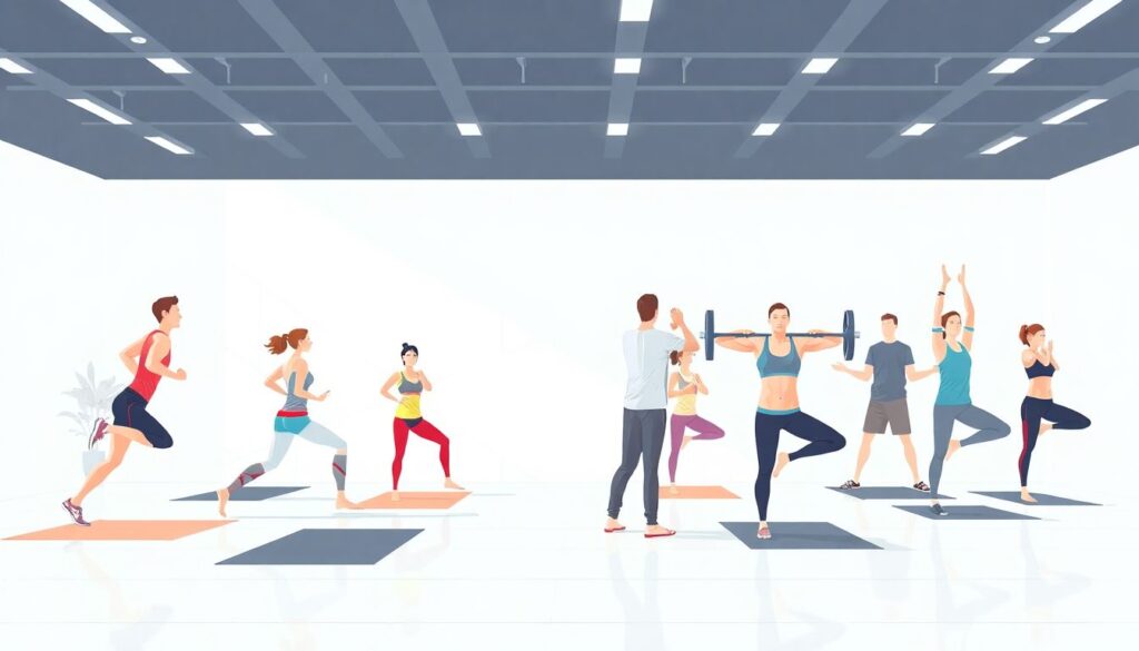 Йога для спортсменов: польза для растяжки и восстановления - иллюстрация