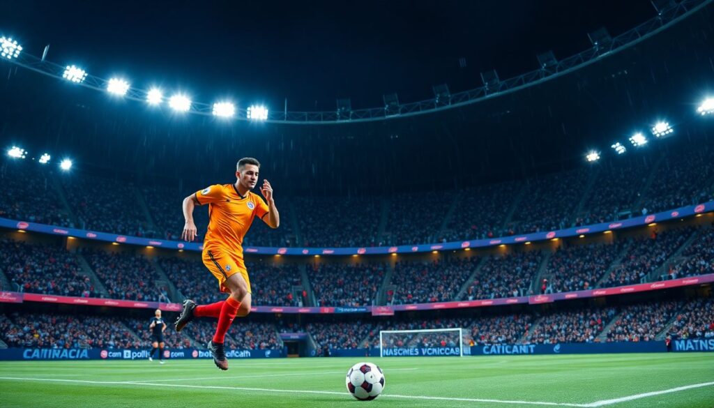 Влияние погоды на исход футбольного матча - иллюстрация