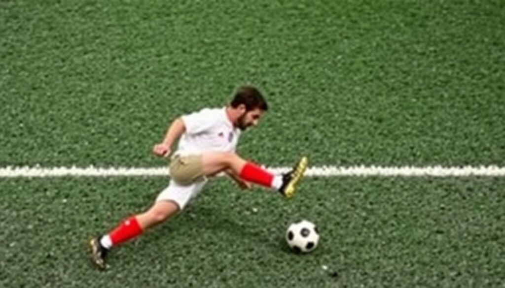 Разбор техники удара штрафных: стиль Бекхэма против стиля Роналду - иллюстрация