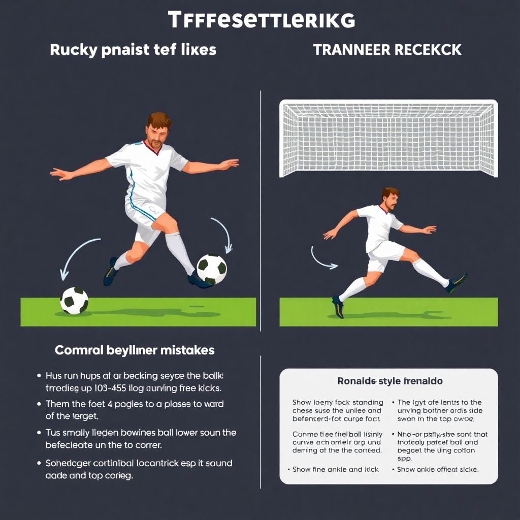Разбор техники удара штрафных: стиль Бекхэма против стиля Роналду