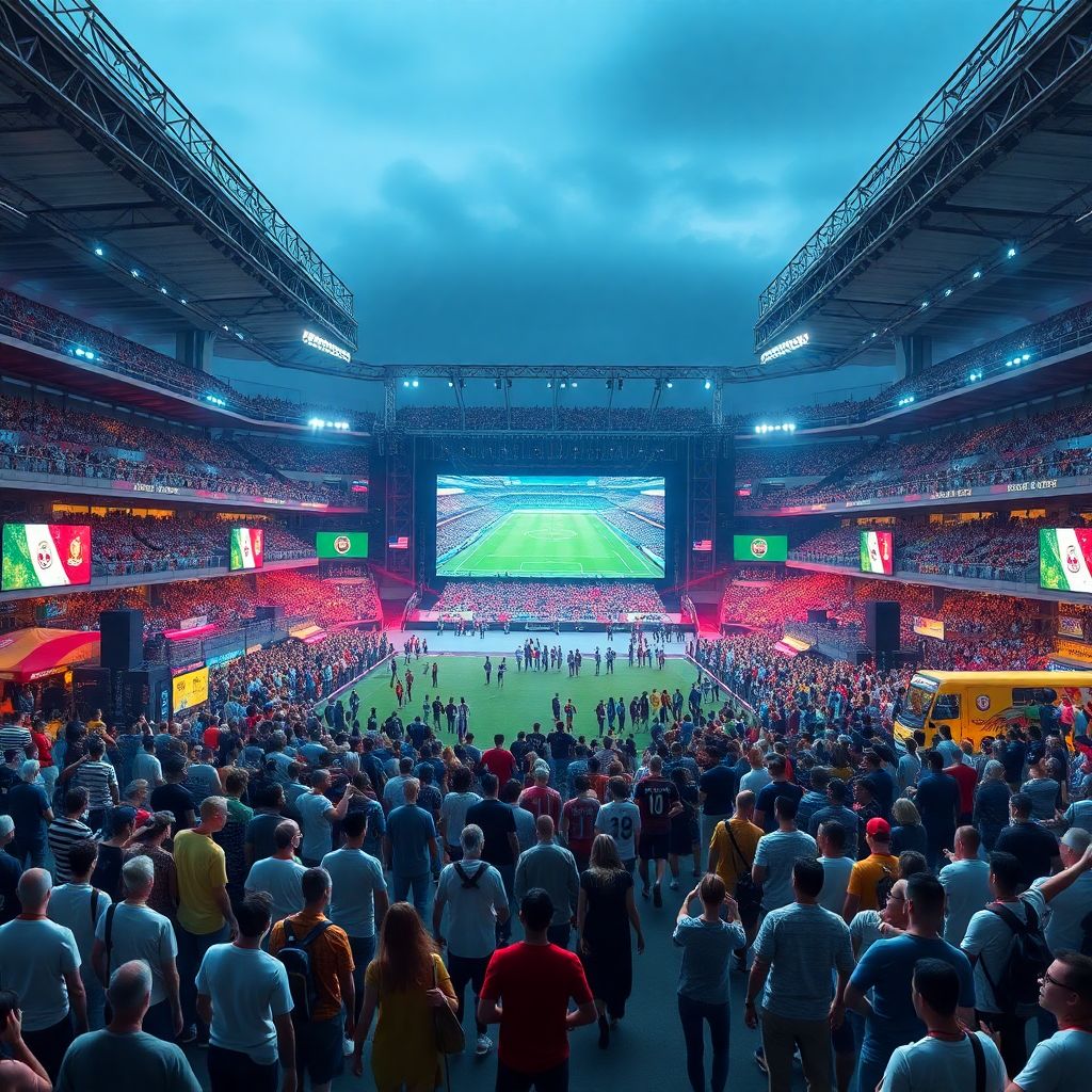 Фан-зоны чемпионатов мира: как устроена атмосфера и организация Фан зоны чемпионатов мира: атмосфера и организация