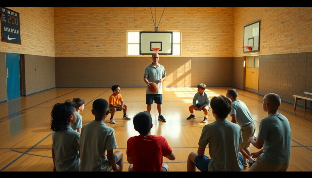 История возникновения баскетбола: от корзины из-под персиков до НБА - иллюстрация