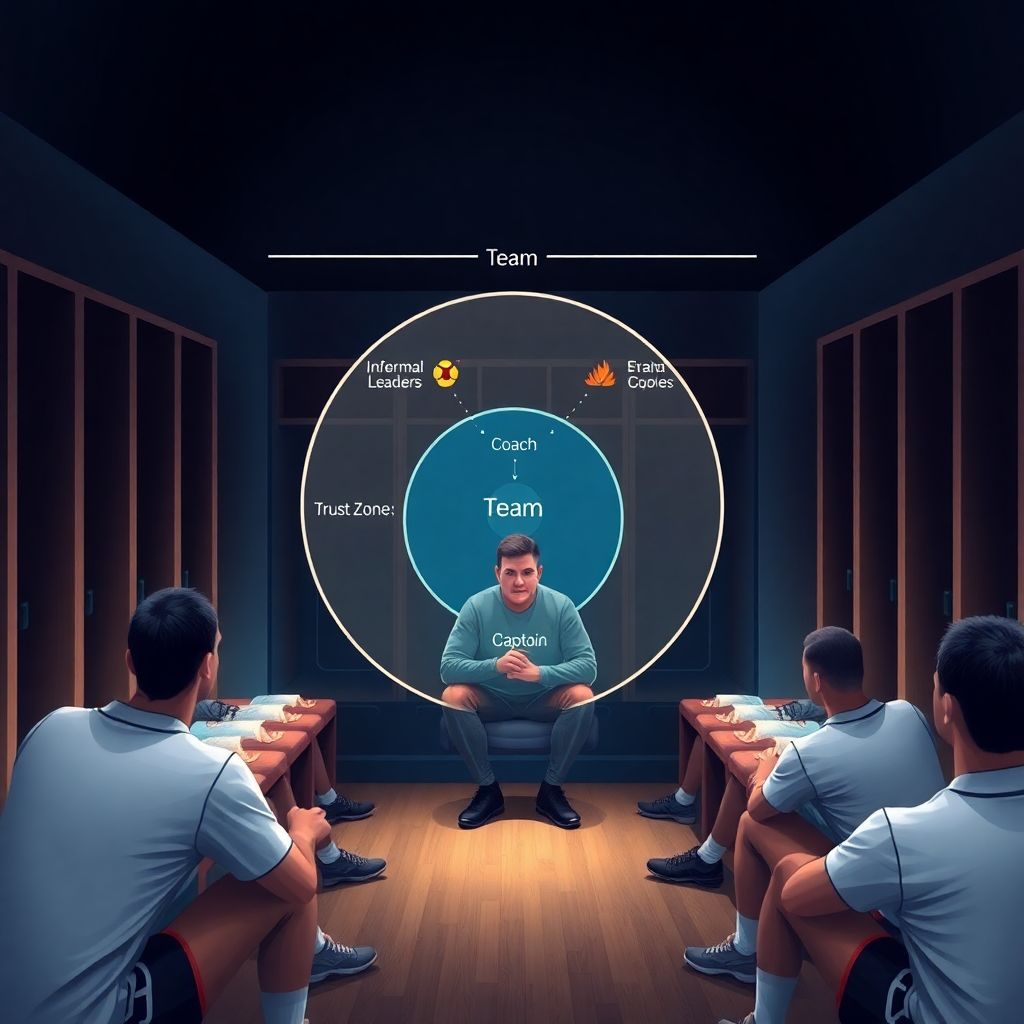 Роль капитана в команде: лидерство в раздевалке