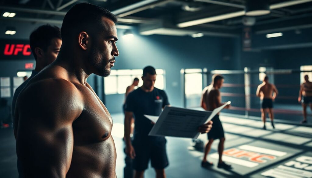 Как тренируются бойцы Ufc перед боем: весогонка, подготовка и спарринги Как тренируются бойцы UFC перед боем: весогонка и спарринги - иллюстрация