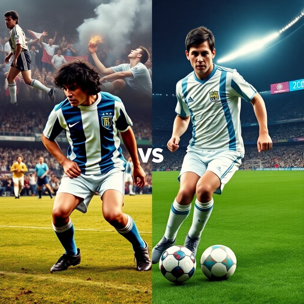 Сравнение Месси и Марадоны: кто величайший футболист Аргентины Сравнение Месси и Марадоны: кто величайший аргентинец