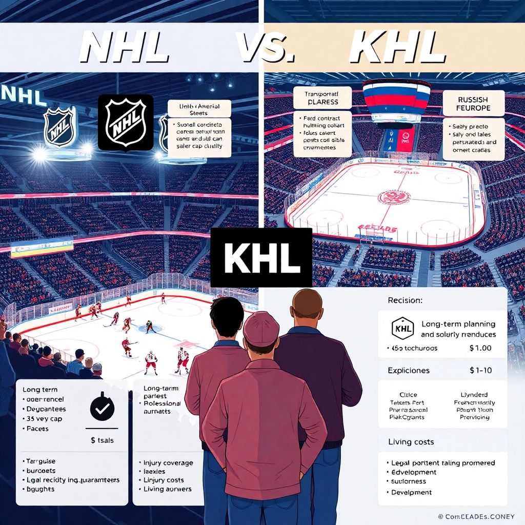 Почему НХЛ лучше КХЛ: сравнение зарплат игроков и уровня игры Почему НХЛ лучше КХЛ: разбор зарплат и уровня игры