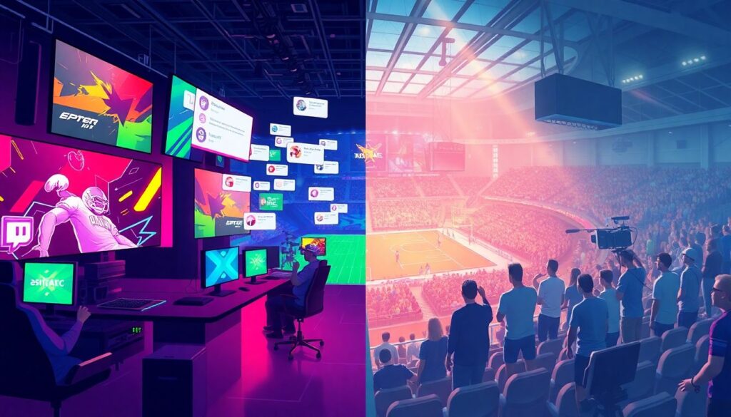 Киберспорт против традиционного спорта: цифры и аудитория - иллюстрация