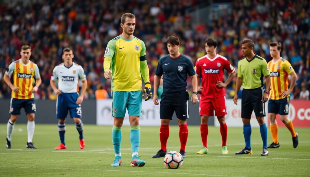 Почему вратари носят другой цвет формы и зачем это нужно в футболе Почему вратари носят другой цвет формы - иллюстрация