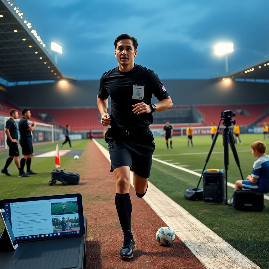 Как стать футбольным судьей в своем городе