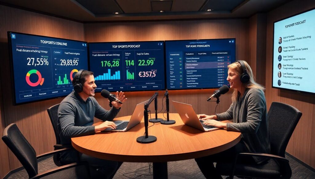 Топ спортивных подкастов на русском языке: лучшие шоу для фанатов спорта Топ спортивных подкастов на русском языке - иллюстрация