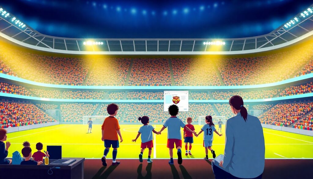 Почему футболисты выходят на поле с детьми и что означает эта традиция Почему футболисты выходят на поле с детьми - иллюстрация