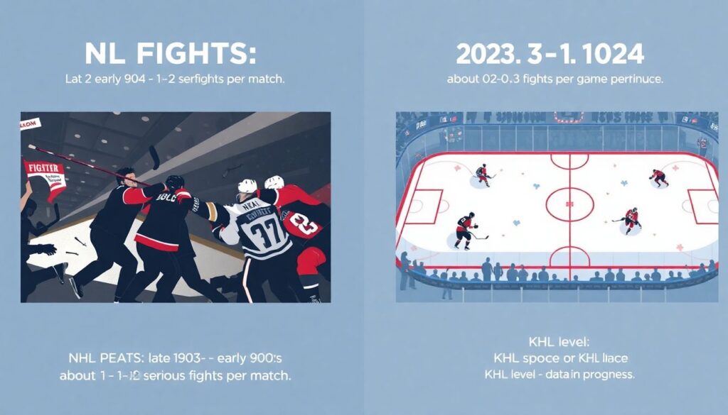 Почему в хоккее разрешены драки - иллюстрация