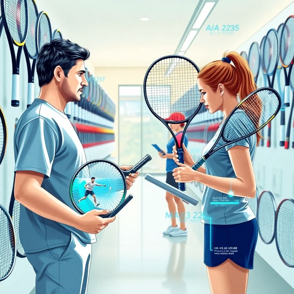 Как выбрать ракетку для большого тенниса