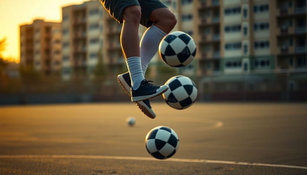 Как научиться чеканить мяч: уроки фристайла для начинающих футболистов Как научиться чеканить мяч: уроки фристайла - иллюстрация