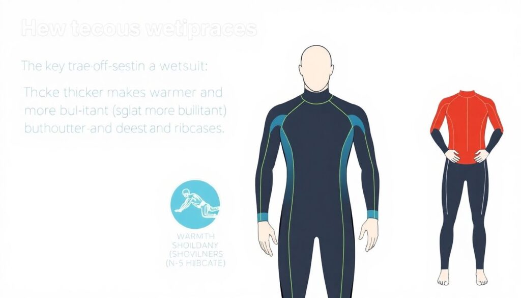 Как выбрать гидрокостюм для плавания: советы по размеру, толщине и материалу Как выбрать гидрокостюм для плавания - иллюстрация