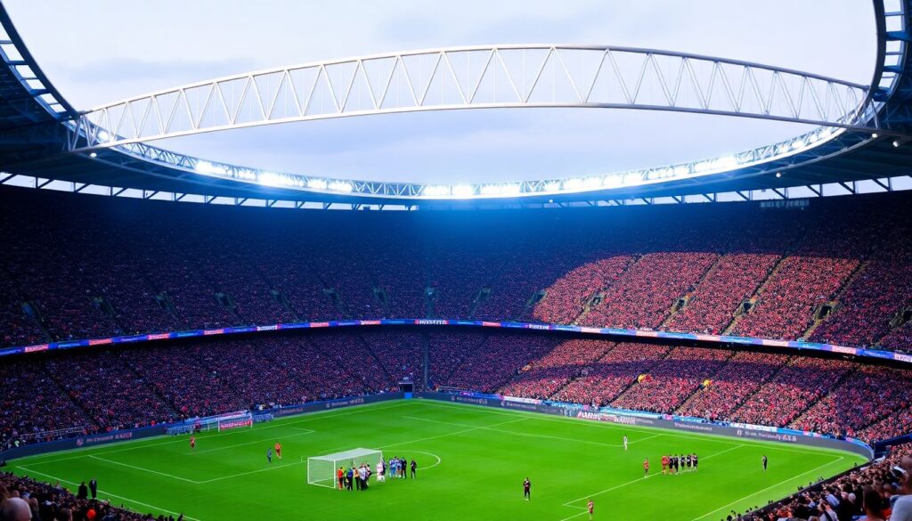 Рейтинг самых шумных стадионов Европы: где болеют громче всего Рейтинг самых шумных стадионов Европы - иллюстрация