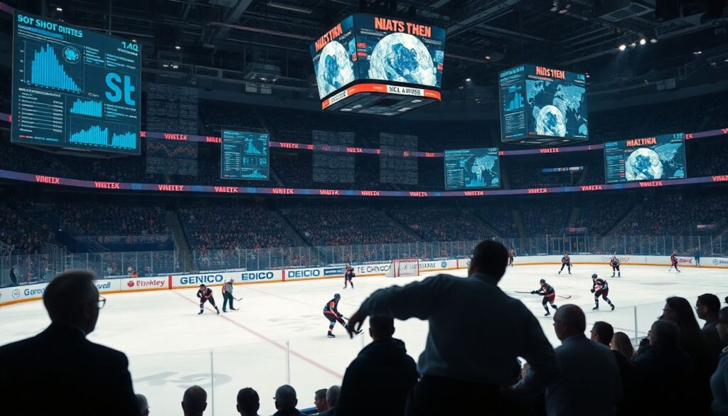 Роль статистики в современном хоккее: как данные меняют игру и стратегию Роль статистики в современном хоккее - иллюстрация