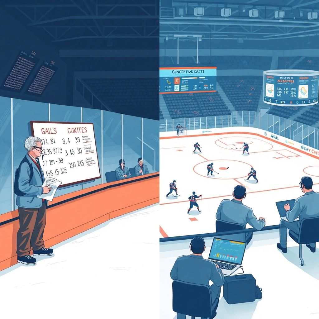Роль статистики в современном хоккее: как данные меняют игру и стратегию Роль статистики в современном хоккее