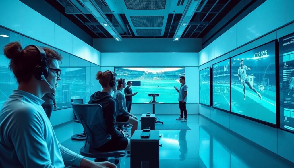 Влияние видеоигр на реакцию спортсменов и повышение скорости принятия решений Влияние видеоигр на реакцию спортсменов - иллюстрация