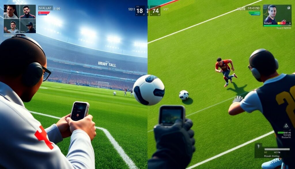 Влияние видеоигр на реакцию спортсменов и повышение скорости принятия решений Влияние видеоигр на реакцию спортсменов - иллюстрация