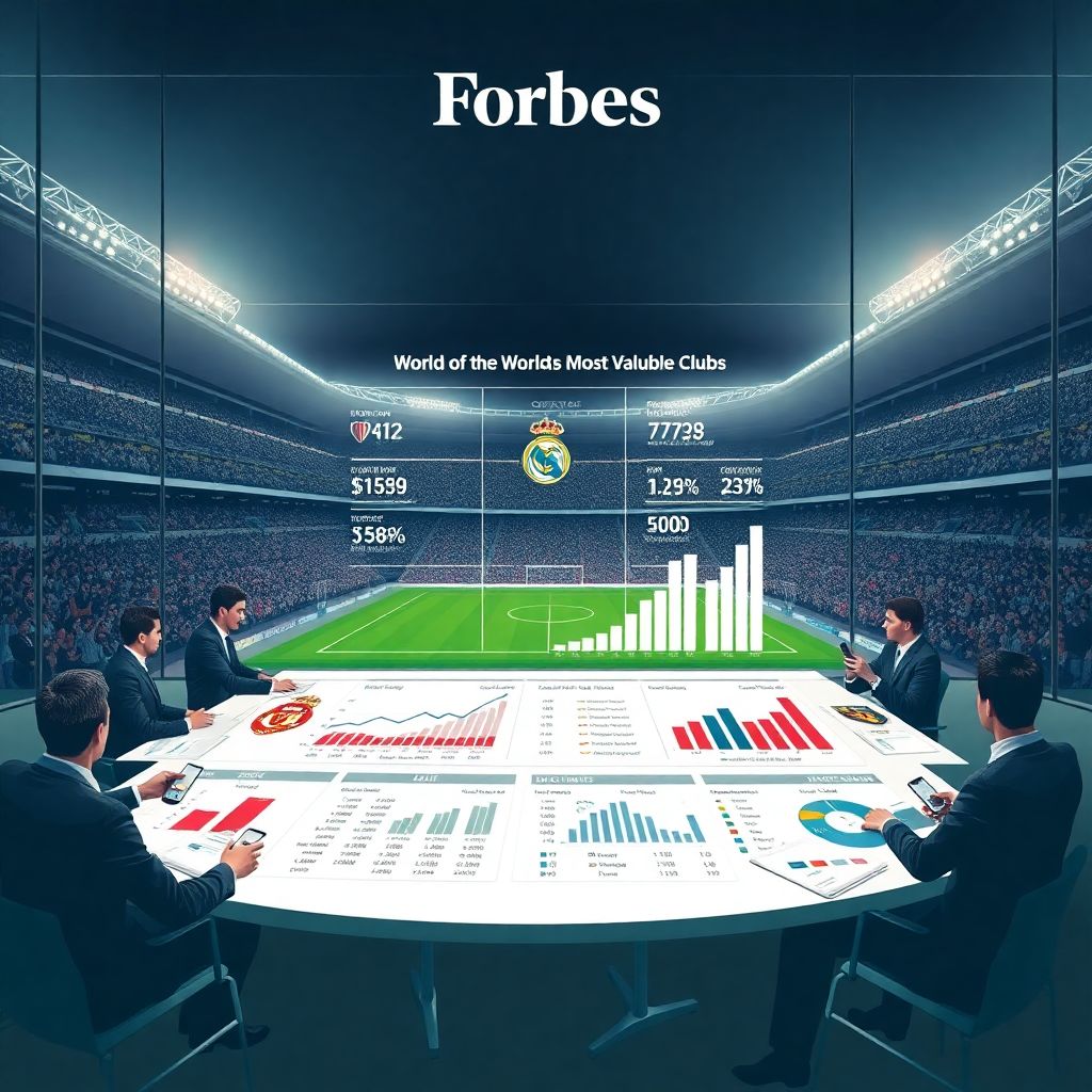 Рейтинг самых дорогих клубов мира по версии forbes в 2025 году Рейтинг самых дорогих клубов мира по версии forbes