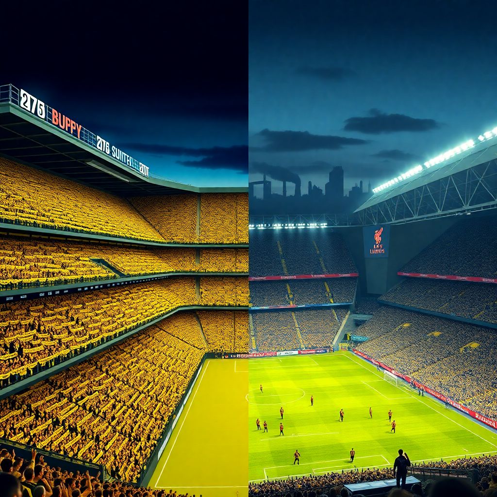 Самые преданные фанаты в мире: Боруссия и Ливерпуль Топ самых преданных фанатов в мире (Боруссия, Ливерпуль)