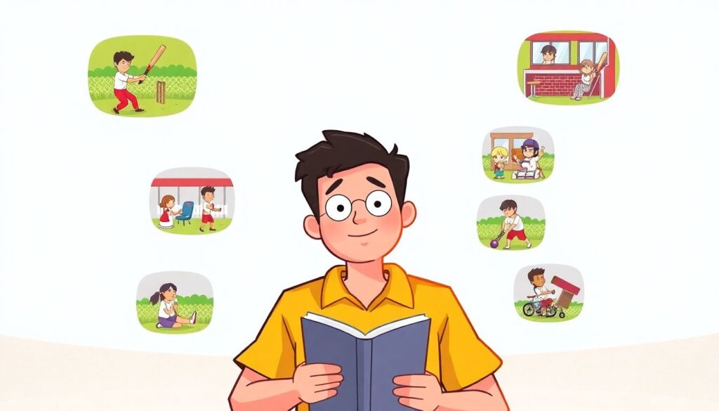 История возникновения крикета - иллюстрация