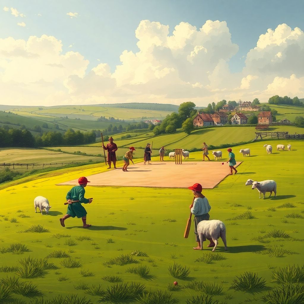 История возникновения крикета