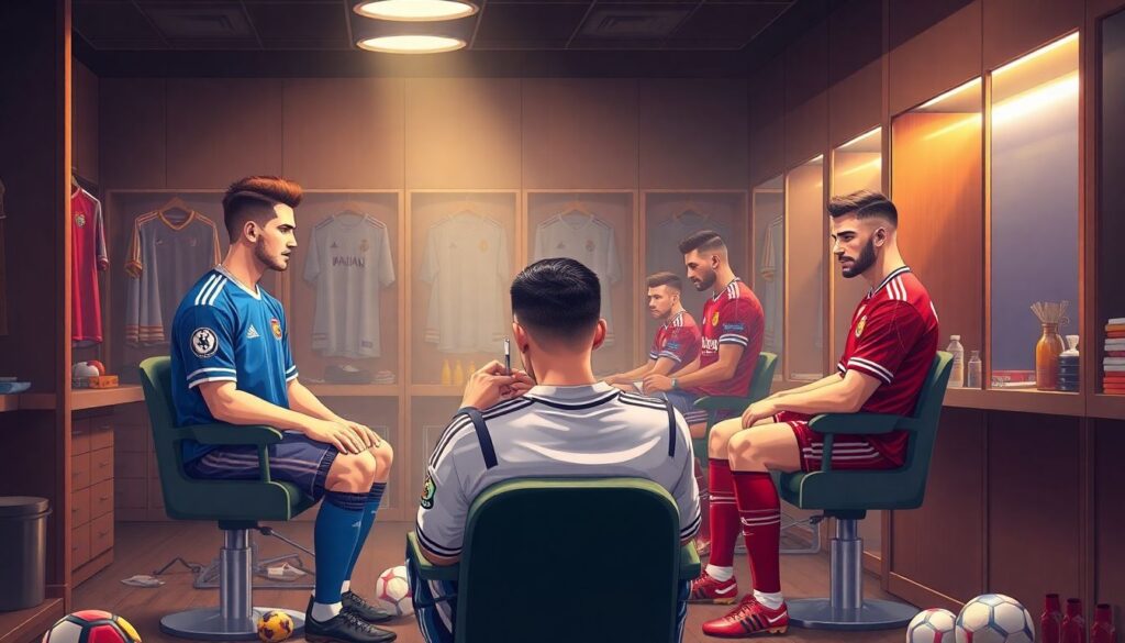 Почему футболисты стригутся перед важными матчами и что значит эта примета Почему футболисты стригутся перед важными матчами - иллюстрация