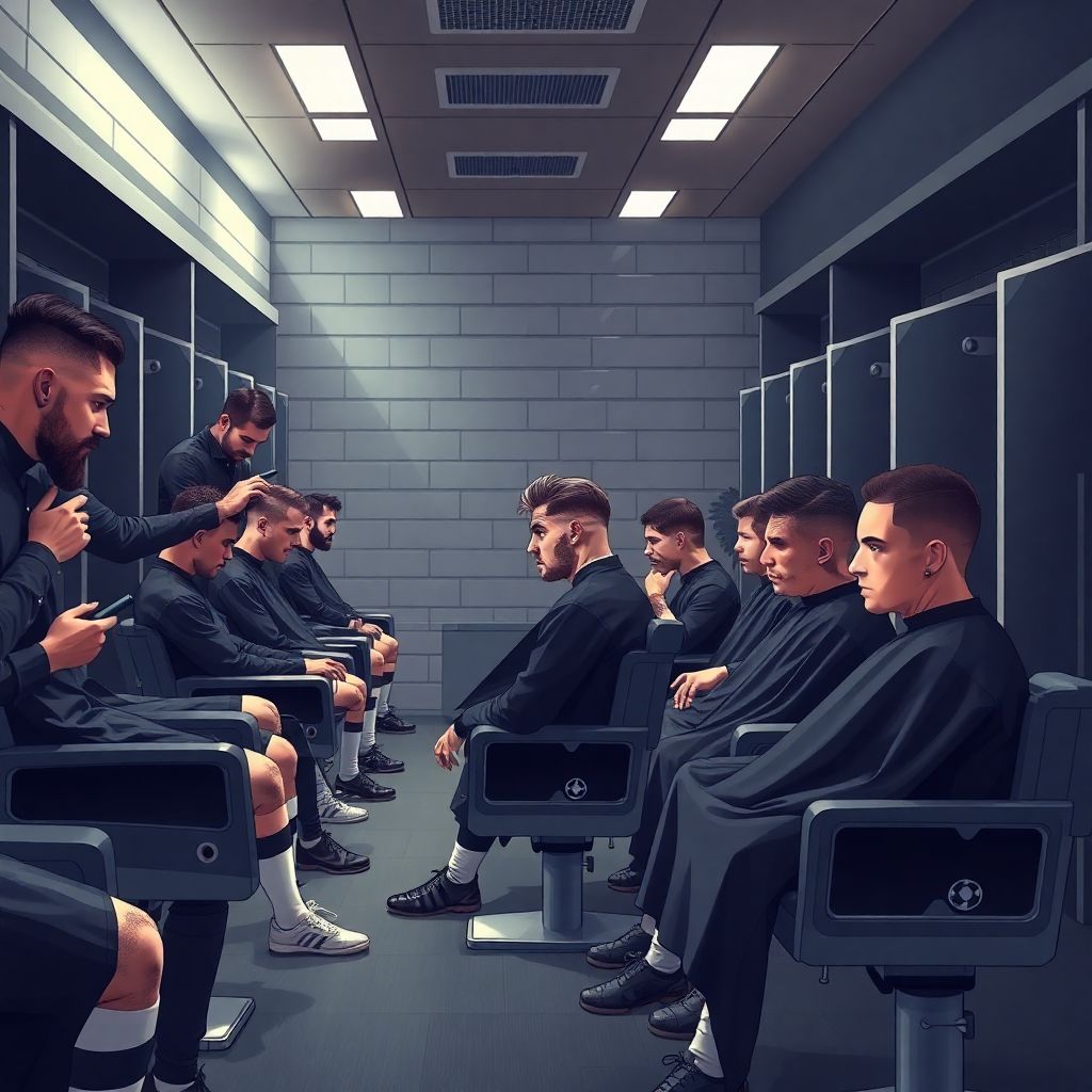 Почему футболисты стригутся перед важными матчами и что значит эта примета Почему футболисты стригутся перед важными матчами