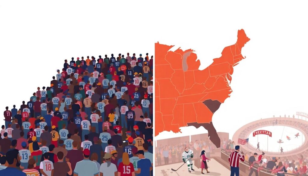 Топ самых популярных видов спорта в США: чем живет американский спорт Топ самых популярных видов спорта в США - иллюстрация