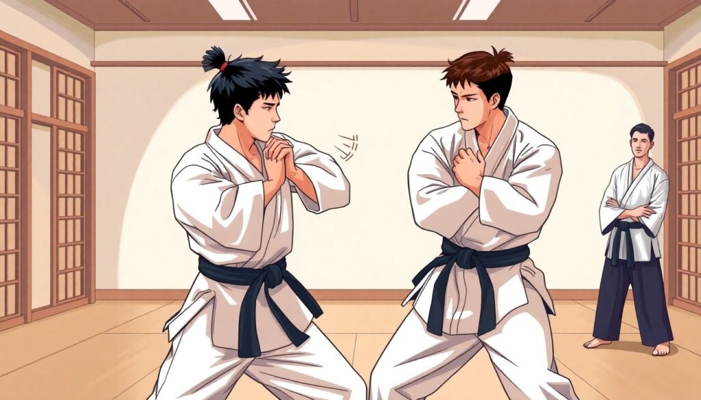 История возникновения дзюдо: как зародилось и сформировалось это боевое искусство История возникновения дзюдо - иллюстрация