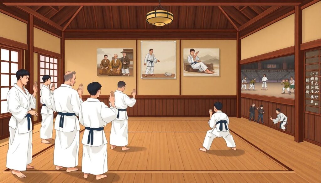 История возникновения дзюдо: как зародилось и сформировалось это боевое искусство История возникновения дзюдо - иллюстрация