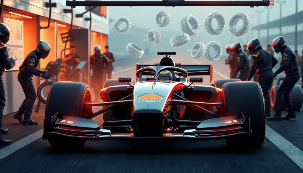 Что такое пит-стоп и как он решает исход гонки - иллюстрация