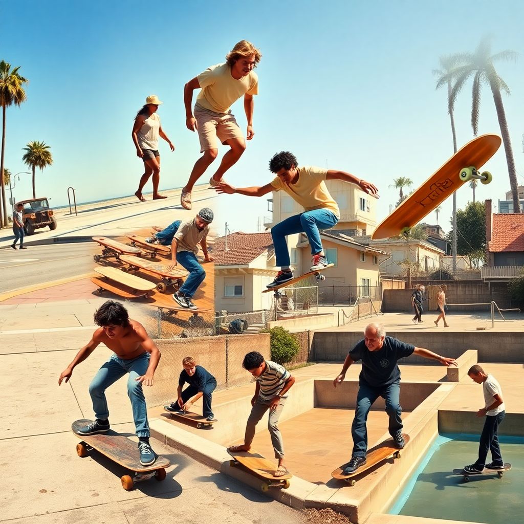 История возникновения скейтбординга