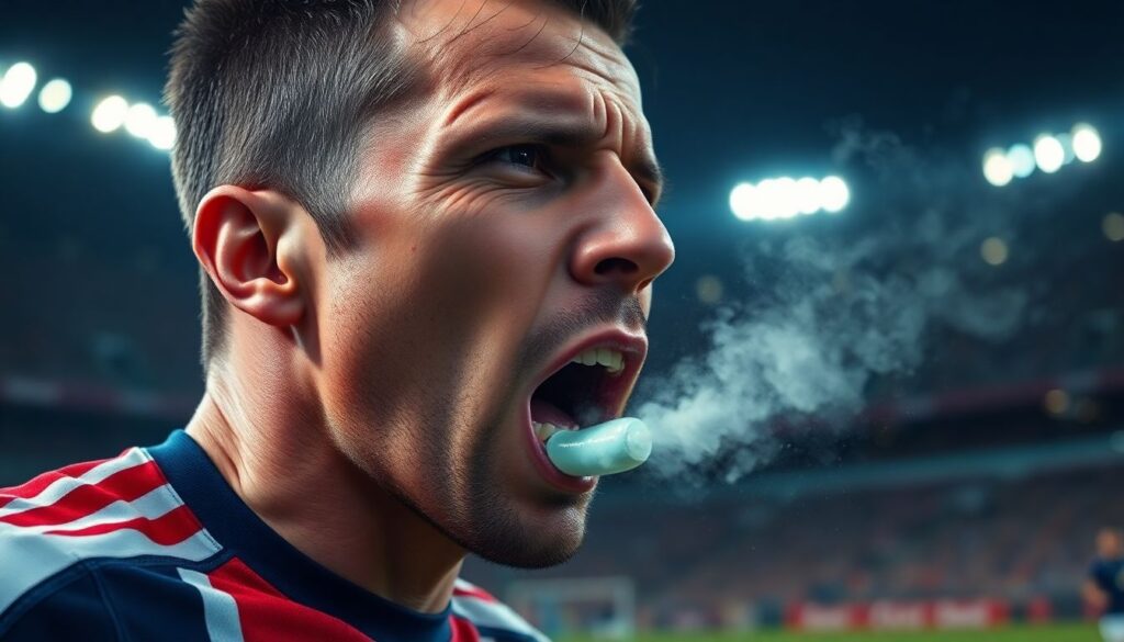 Почему футболисты жуют жвачку во время игры и влияет ли это на результат Почему футболисты жуют жвачку во время игры - иллюстрация