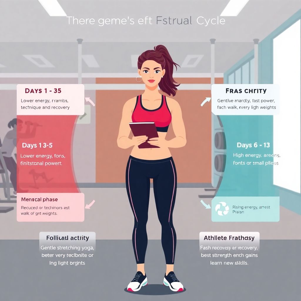 Влияние менструального цикла на результаты спортсменок