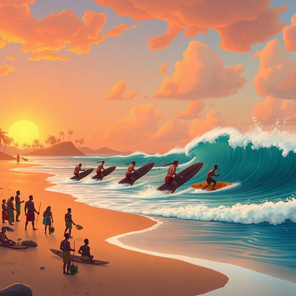 История возникновения серфинга