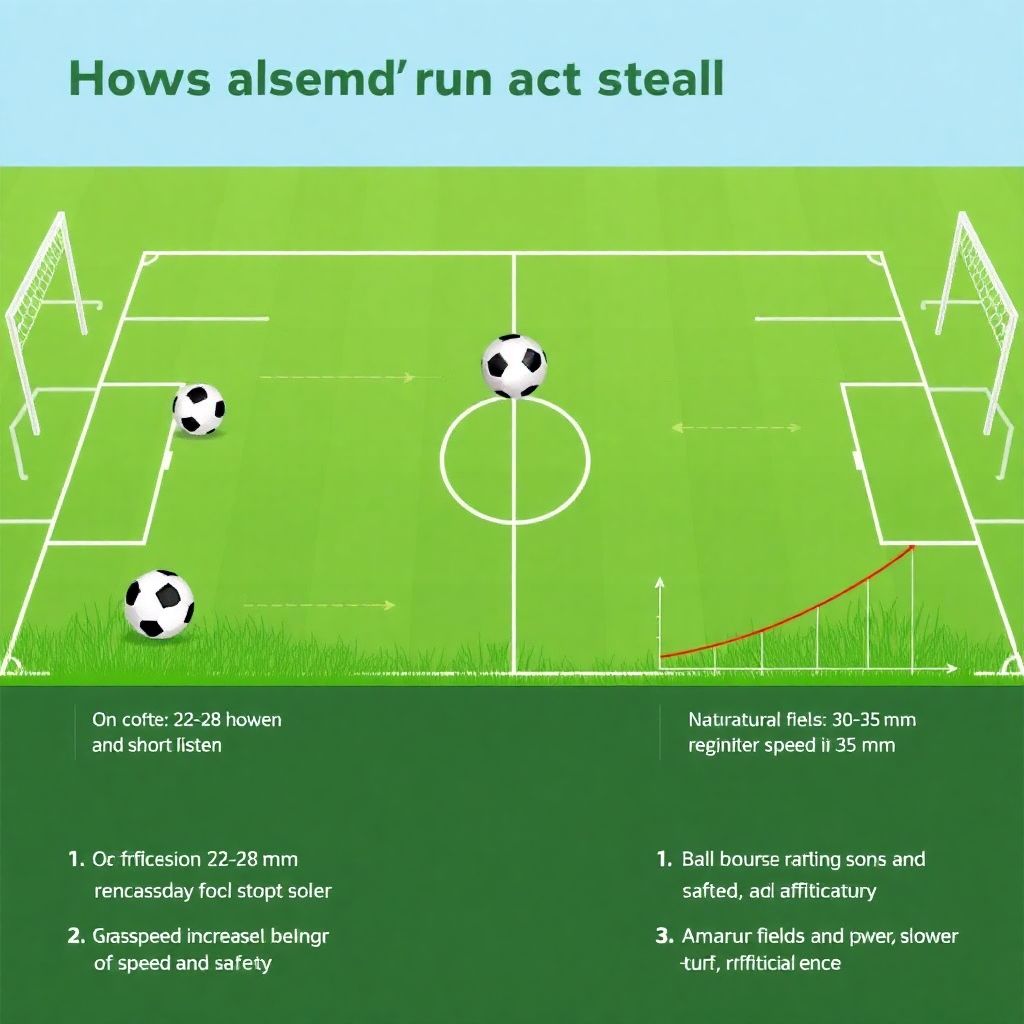 Влияние высоты газона на скорость мяча в футболе и точность ударов Влияние высоты газона на скорость мяча