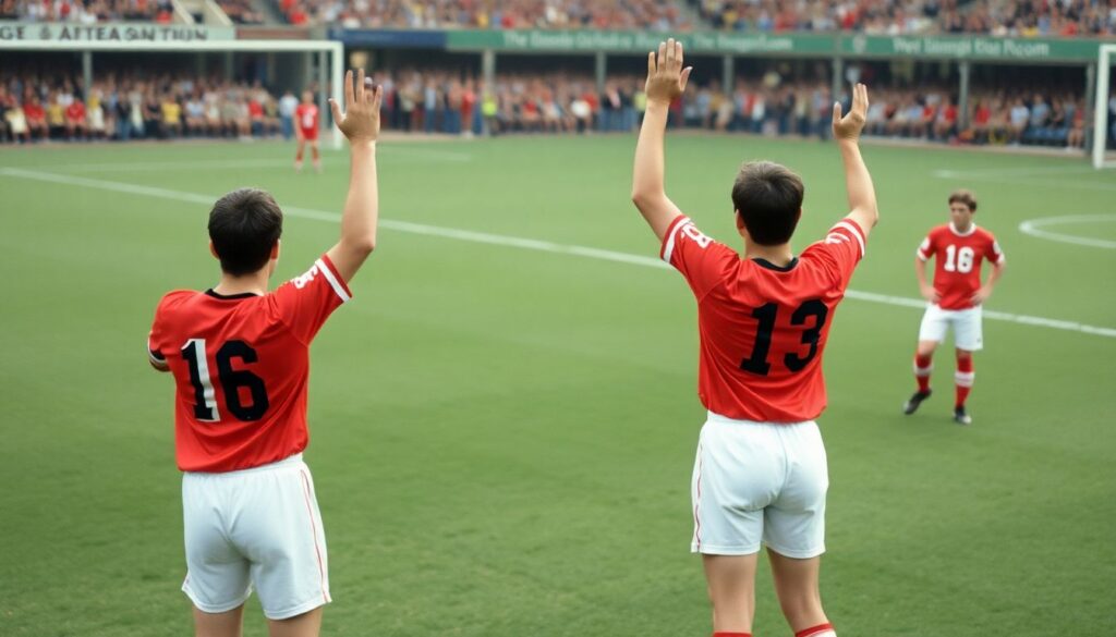 Почему футболисты поднимают руки при угловом и что означают их жесты Почему футболисты поднимают руки при угловом - иллюстрация