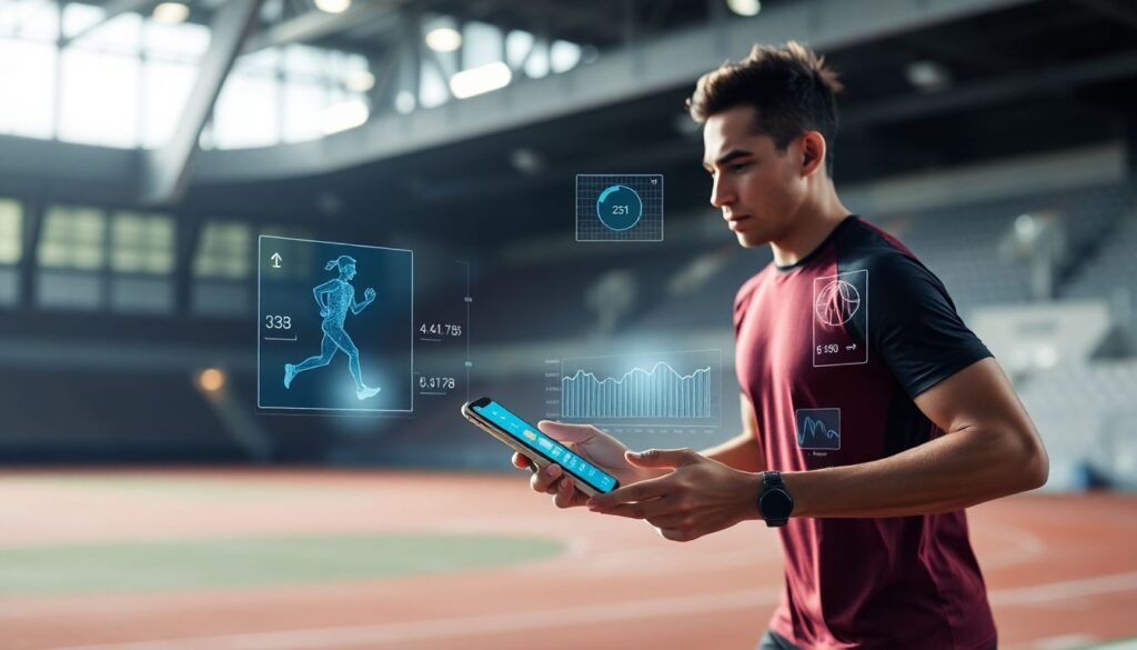 Влияние искусственного интеллекта на тренировочный процесс спортсменов Влияние искусственного интеллекта на тренировочный процесс - иллюстрация