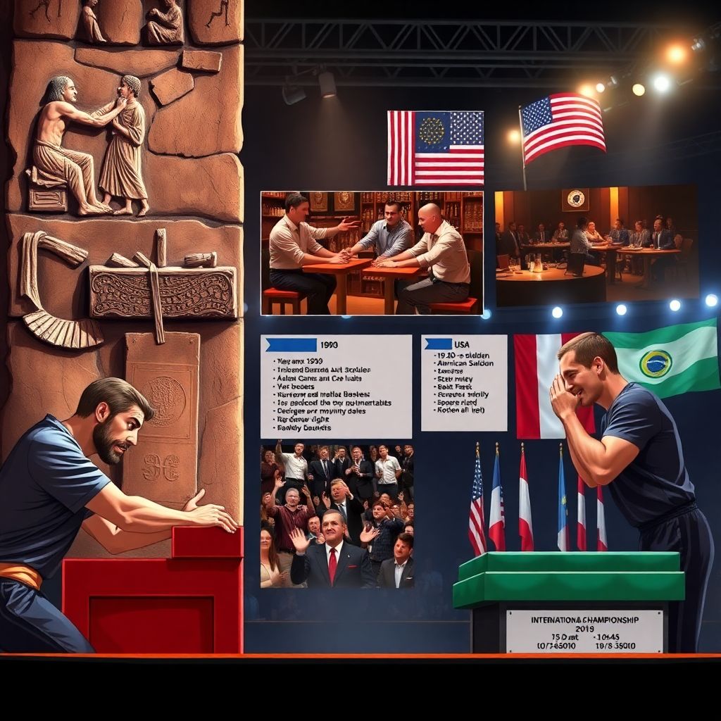 История возникновения армрестлинга: как зародился и развивался этот вид спорта История возникновения армрестлинга