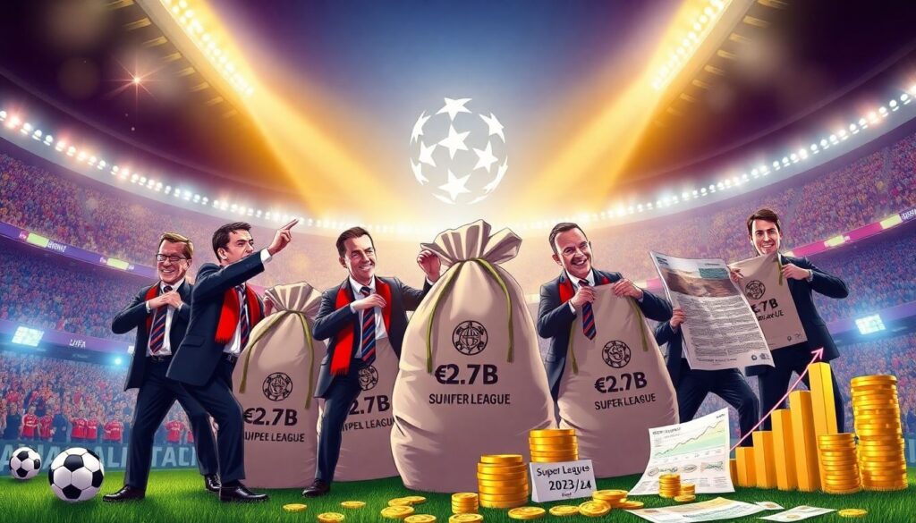 Скандал с Суперлигой: почему топ-клубы хотели уйти из УЕФА и к чему это привело Скандал с Суперлигой: почему топ-клубы хотели уйти из УЕФА - иллюстрация