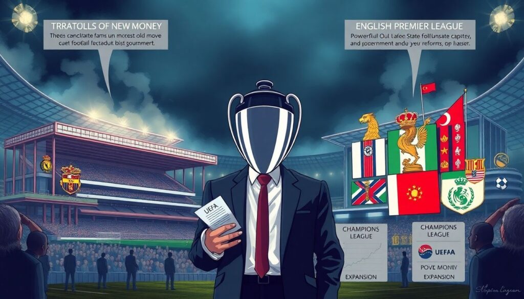 Скандал с Суперлигой: почему топ-клубы хотели уйти из УЕФА и к чему это привело Скандал с Суперлигой: почему топ-клубы хотели уйти из УЕФА - иллюстрация