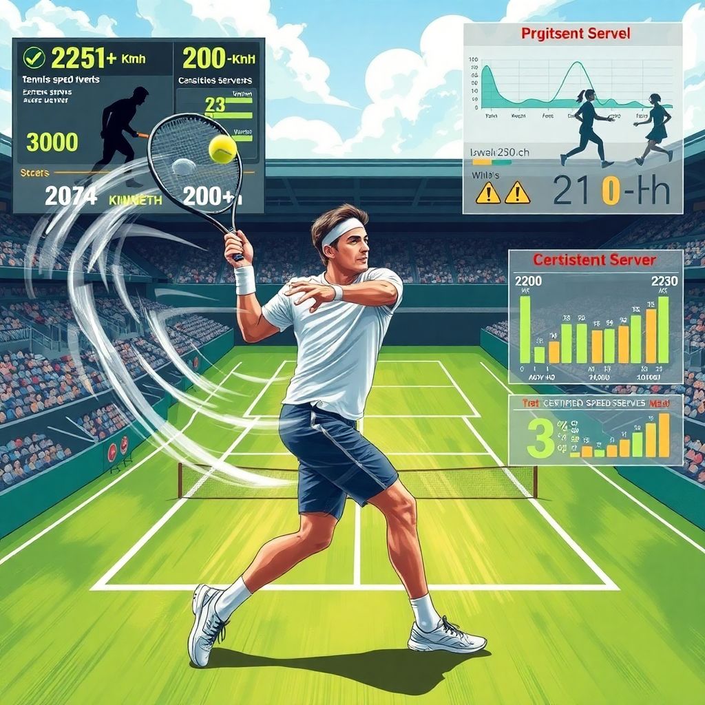 Рейтинг самых быстрых подач в теннисе