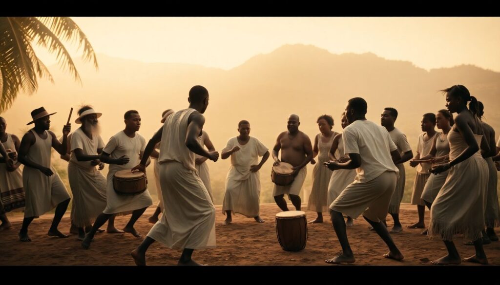 История возникновения капоэйры: как родилось бразильское боевое искусство История возникновения капоэйры - иллюстрация