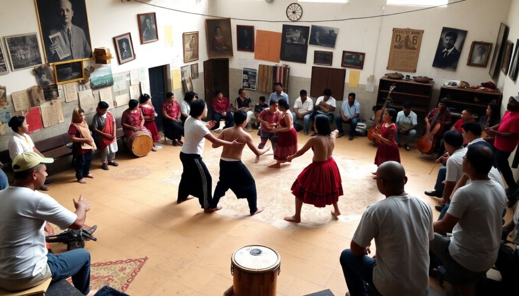 История возникновения капоэйры: как родилось бразильское боевое искусство История возникновения капоэйры - иллюстрация