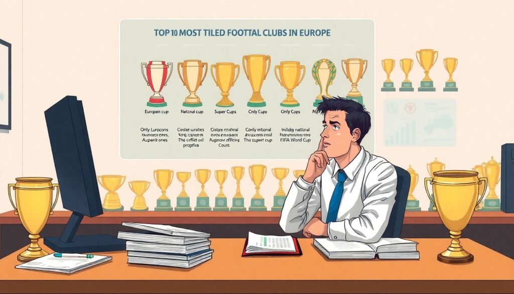 Топ самых титулованных футбольных клубов Европы: список лидеров по трофеям Топ самых титулованных футбольных клубов Европы - иллюстрация