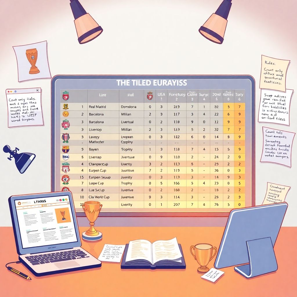 Топ самых титулованных футбольных клубов Европы